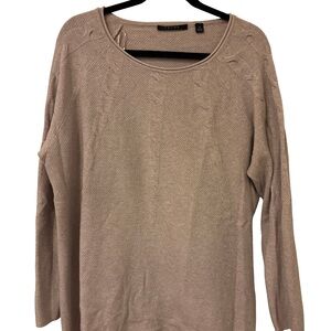 Cyrus Women’s Tan Knit Sweater XL